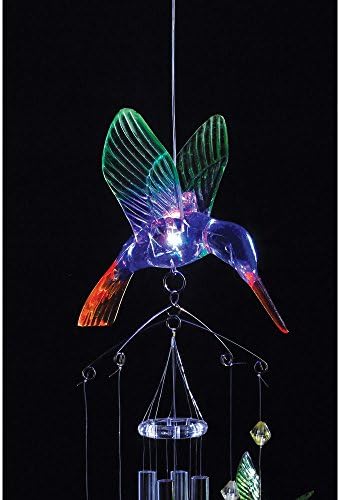 Light-up Hummingbird Windchime