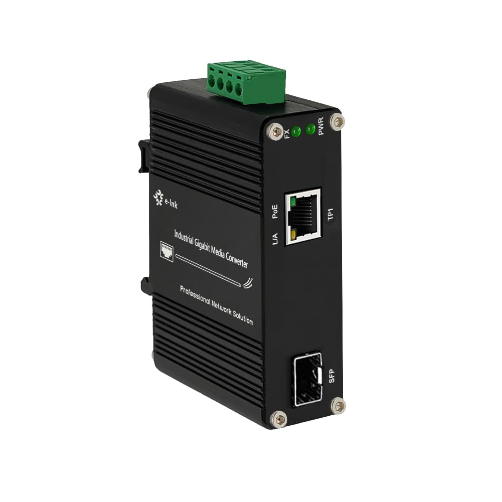 Hardened Network Industrial Gigabit Ethernet Fiber