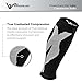Calf Compression Sleeves (1-Pair): Premium Leg Compression Socks For Men & Women. Best KT Support Brace For Running, Shin Splints, Cross Training, Endurance, Performance, Circulation, & Pain Relief