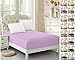 CC&DD HOME FASHION SFS Velvety Brushed Microfiber Fitted Sheet Queen Lavender