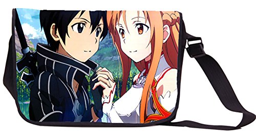 Siawasey Sword Art Online Anime Kirigaya Kirito Messenger Bag Backpack Shoulder Bag - Image 261