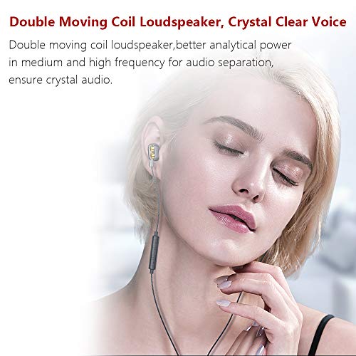 USB C Headphones, Aproo HiFi Stereo Type C Earbuds USB C Earphones with Mic & Volume Control Compatible with Google Pixel 3XL/3/2XL/2, OnePlus 6T/7/7 Pro, Galaxy 10/10+, MacBook,iPad Pro 2018,Razer