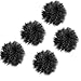TecUnite 5 Pack Mini-Size Lapel Lavalier Microphone Furry Windscreen Muff (Gray)