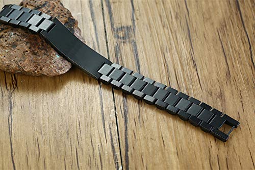 3 MEALGUET+Stainless+Inspirational+Wristband+Graduation