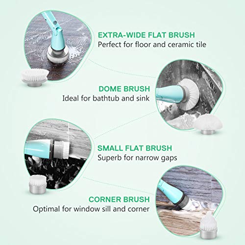 3 Homitt+Electric+Scrubber+Replaceable+Extension