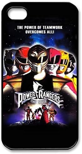 mighty morphin power ranger Pattern Silicone Rubber Non-slip Protective Cover Case Skin For Apple iPhone 5 5S