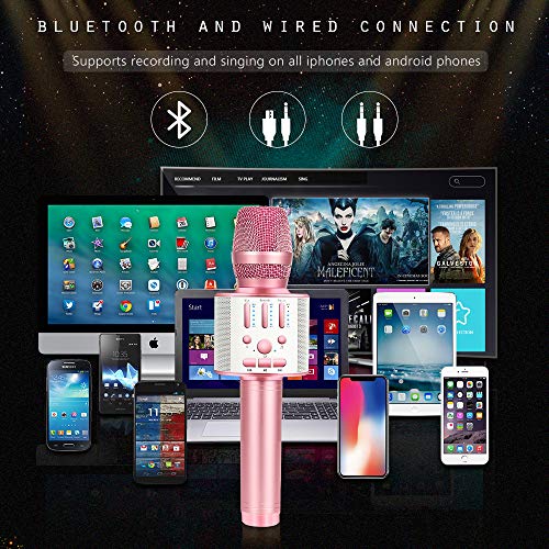 2 BONAOK+Upgraded+%25E3%2580%2591Bluetooth+Microphone+Rechargeable