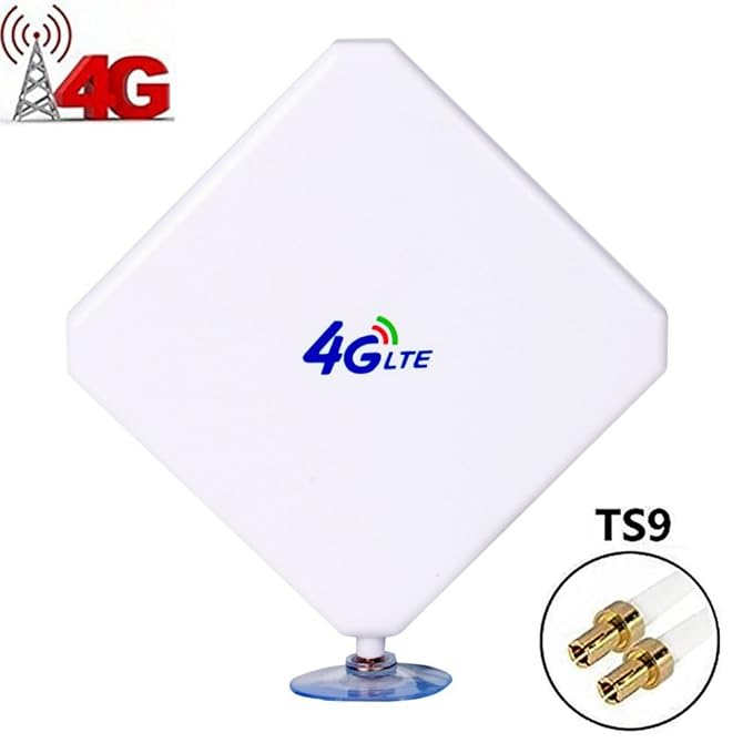 TS9 4G Hochleistungs LTE Antenne 35dBi Netzwerk Ethernet Verstärker-Antenne Richtantenne Signalverstärker Verstärker für Huaw