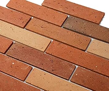 Amazon 天然赤レンガ サンドイッチ 軽量 赤 粘土 レンガ レンガ ブロック