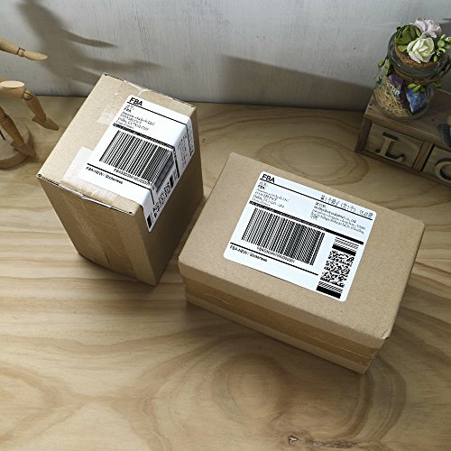 Self Adhesive Shipping Label, White Blank Labels for Laser or Inkjet, Pack of 150
