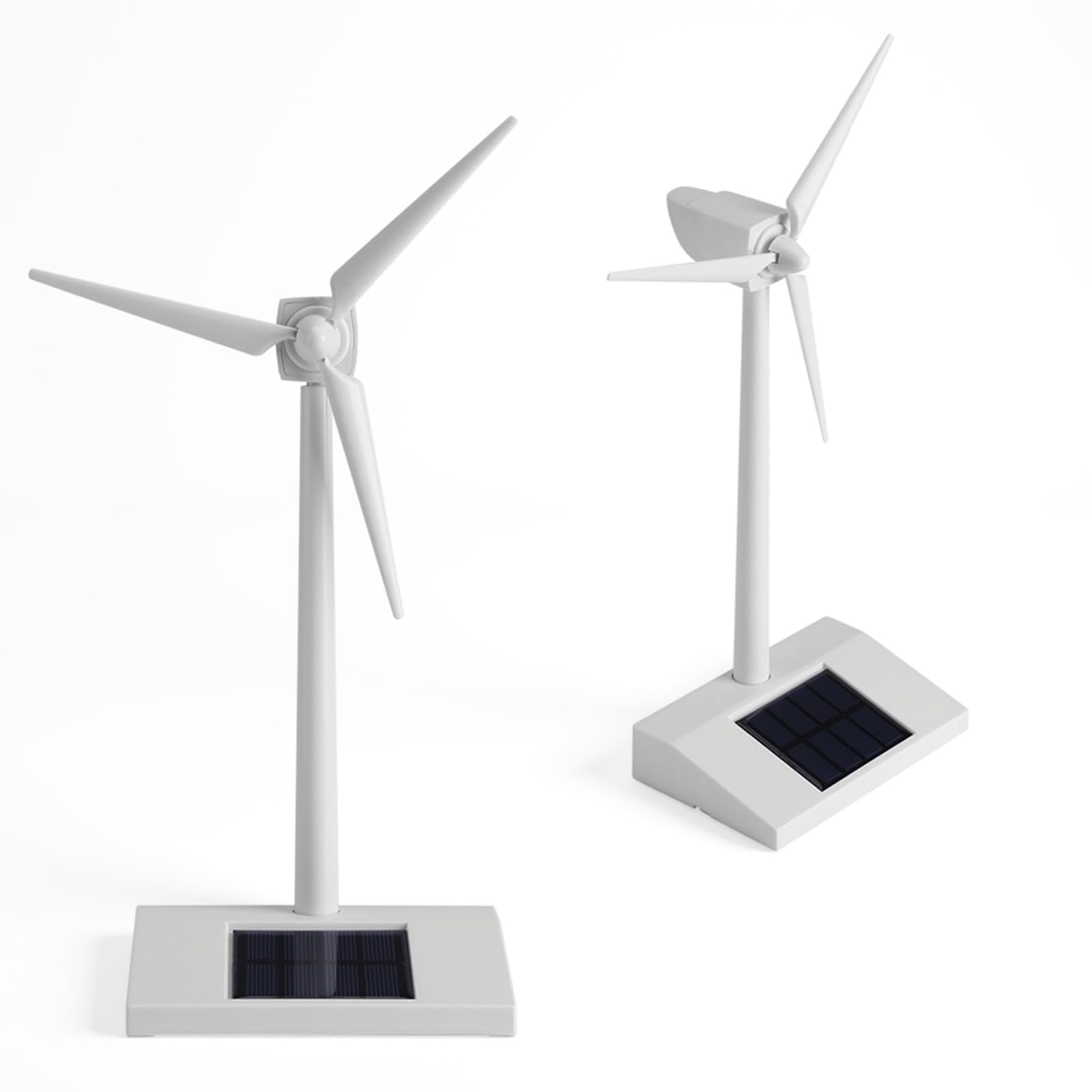 Solar Wind Mill Mini Solar Powered Windmill Kids Toy,Home Decoration Garden Desk Ornament Mini Solar Energy Toy Solar Wind Toy for Teaching Tools Children or Friends