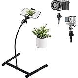 Photo Copy Pico Projector Stand Adjustable Teaching Online Stand Flexible Pipe Mount for Live Streaming Online Video Baking C