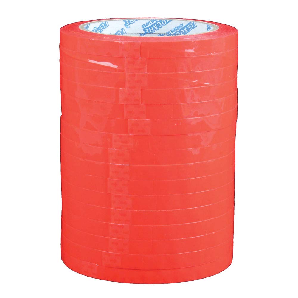 Polypropylene Tape 9mmx66m Red (Pack of 16) 70521252