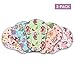 AccuMed Orthoptic Eye Patches for Kids (Girls) with 5 Different Designs, Disposable Adhesive Girls Eye Patch Bandages for Amblyopia (Lazy Eye), Opticlude, Strabismus (60 Count)