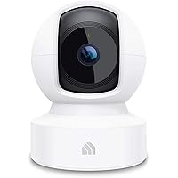 Kasa Indoor Pan/Tilt Smart Security Camera, 1080p HD Dog-Camera,2.4GHz with Night Vision,Motion Detection for Baby and Pet Mo