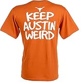 Texas Longhorns Keep Austin Weird T-shirt By Outhouse Designs