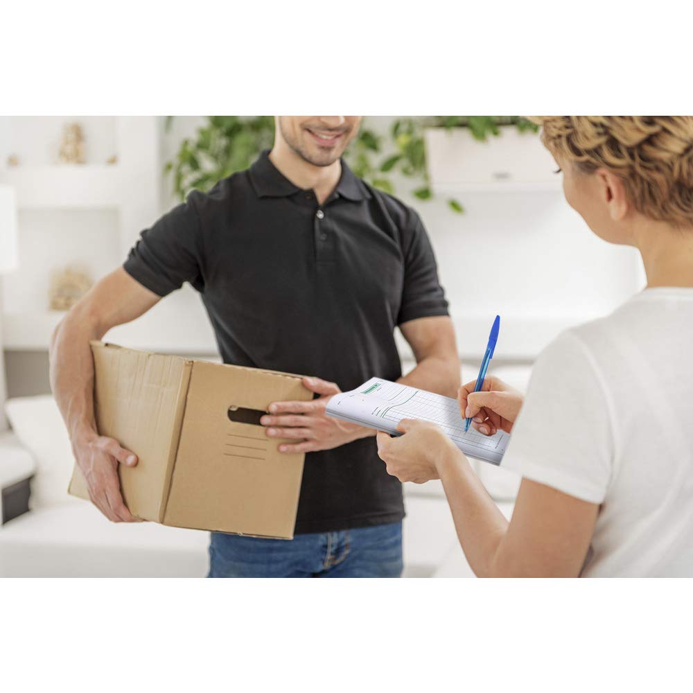 Exacompta - Ref. 13160AE - 1 Manifold LIVRAISONS - 50 numbered carbonless sheets in 2 copies (1 original + 1 copy) - size 210 x 180 mm - made in France