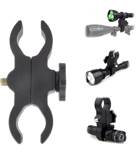 Weltool P23 Flashlight Ount 1-inch / 30 Riflescope Rings Barrel...