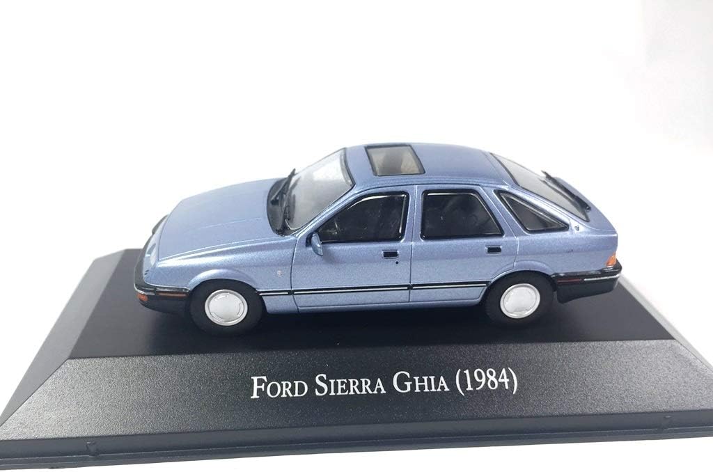 OPO 10 - Miniature car 1/43 compatible with Ford Sierra 2.3 GHIA 1984 (AQV2), Silver