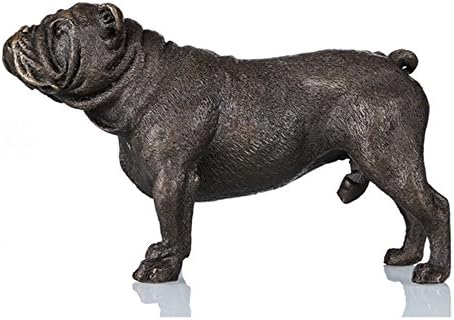Top Bronze Small Size Animal Dog Manual Bronze Sculpture TPAL-093