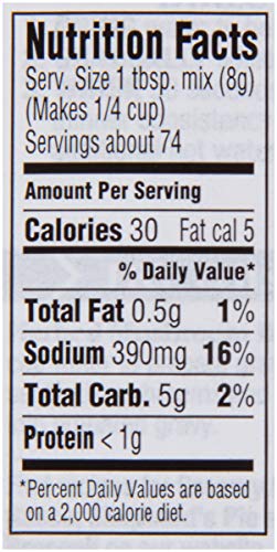 MCCORMICK PREMIUM BROWN GRAVY MIX, 21 OZ