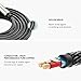 UGREEN 1/8 to 1/4 Stereo Cable 3.5mm TRS to 6.35mm Audio Cable Guitar to Aux Male Cord with Zinc Alloy Housing and Nylon Braid for Guitar, Laptop, Home Theater Devices, Speaker and Amplifiers 10FT