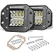 Flush Mount LED Pods, OFFROADTOWN 2pcs 5'' 78W Driving Lights LED Work Light Flush LED Light Bar Super Bright Fog Lights Off Road Lights for Truck SUV Boat 4x4 Jeep Grill Mount