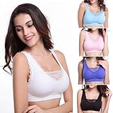 Jewelry_Awesome Womens Lace Wire Free Leisure Yoga Sports Bra Multiple Colors