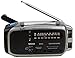 Kaito KA370 Voyager Solar/Crank AM/FM/SW NOAA Weather Radio with 5-LED Flashlight, Black