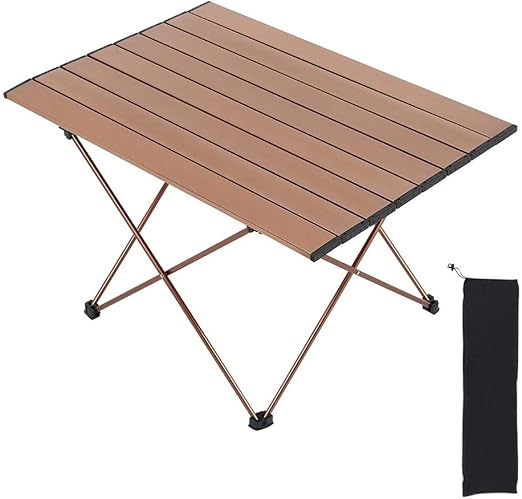 folding table in a bag