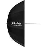 Profoto 41 in. Deep Medium Umbrella (White) | 41-inch white interior with deep parabolic shape for light shaping, portrait photography and beauty shots