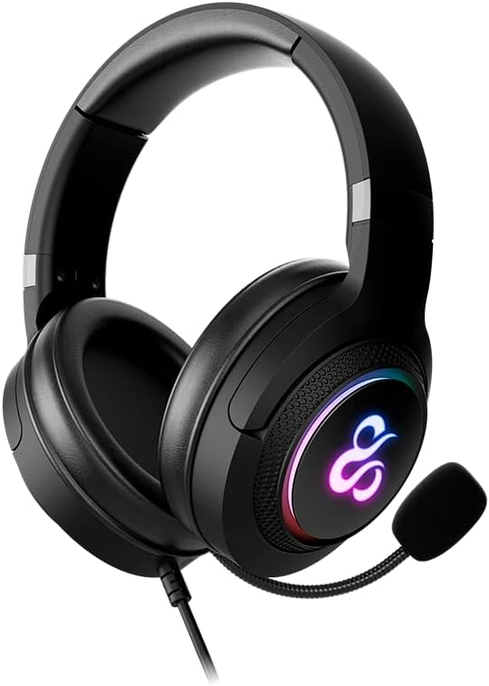 Sobek 7.1 V2 Auriculares Gaming Sonido Virtual 7.1 RGB Negros