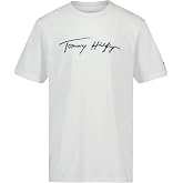 Tommy Hilfiger Boys' Short Sleeve Script Crewneck T-Shirt
