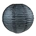WYZworks - Round Paper Lanterns 10 Pack (Black, 12
