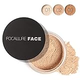 KOKOBUY Women Face Cosmetic Beauty Powder Loose Powder Waterproof Skin Finish Powder Oil-absorbing Powder