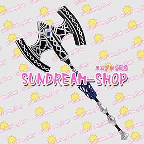 Amazon コスプレ道具 ファイナルファンタジー14 新生エオルゼア Ff14 漆黒のヴィランズ ガイア 闇の巫女 ハンマー武器 コスプレ 仮装 通販