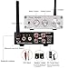 BT20C Bluetooth 4.2 Stereo Audio Amplifier 2 Channel Home Receiver Mini Hi-Fi Class D Integrated Amp 2.0CH Digital Power Amplifier for Passive Speakers with Bass and Treble Control 50W X 2 Silverthumb 1