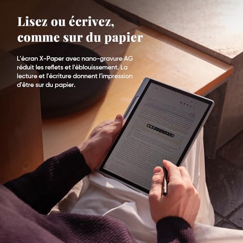 XPPen Magic Note Pad Tablette Graphique Autonome 10.95'' - Android 14, Stylet X3 Pro 16K, Écran X-Paper 90Hz, Tablette Dessin & Prise de Notes sans Ordinateur, 6Go+128Go