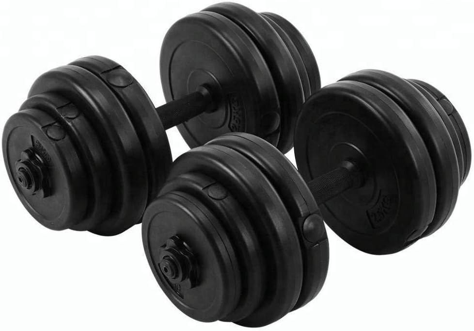 IRONLIFE FITNESS12 KG Dumbbell Home Gym Exercise Set PVC