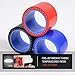 Silicone Radiator Coolant Hose Kit Clamps For 1991-1999 Mitsubishi 3000GT / 1991-1996 Dodge Stealth 2PCS Red