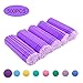 QUEWEL 500 Pcs Disposable Micro Applicator Brush for Makeup Beauty Dental Brush for Oral 8 Colors 3 Size(2.5mm,2mm,1.5mm) (Dark purple,1.5mm)
