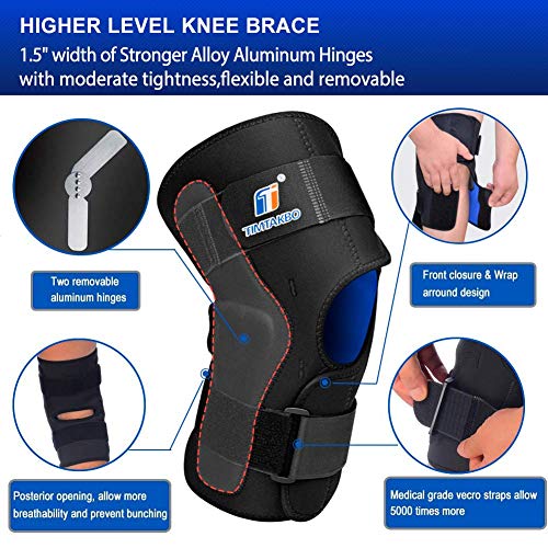 Plus Size Hinged Knee Brace Support for Bariatric,Obesity Leg Brace