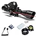 AR15 Tactical Rifle Scope 4-16x50EG Dual Illuminated Optics Scopes and Electronic Holographic R&G Dot Sight With Free 22mm/11mm Rail Mount for Hunting