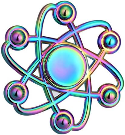 Masahir New Six Awn Star Rainbow Spinner Fidget Finger Hand Spinner Focus Toys EDC Finger Gyro