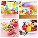 Set of 36 JeVenis Cute Animals Food Picks Mini Cartoon Toothpick Fruit Forks for Bento Box Lunch Box Decorative
