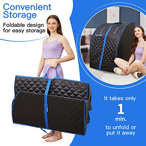 Portable Home Infrared Sauna, Low EMF Far Infrared Sauna for Home, Home