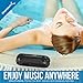 Sabrent Ultra-Portable Weatherproof Wireless Bluetooth Speaker for Outdoor/Indoor 10 Hours Rechargeable Battery, Black (SP-BYTA)