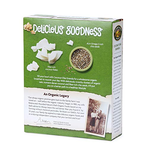 Nature's Path Coconut Chia Granola, Healthy, Organic, 12.34-Ounce Box