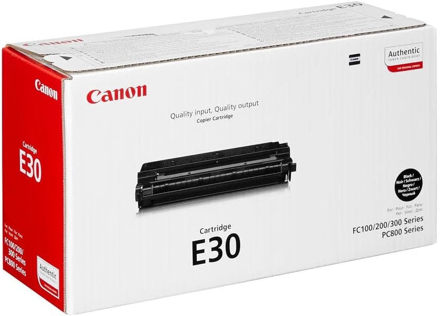 Canon E30 E31 E3 E16 Toner Cartridge Black 1491A003 Laser Copier Fax