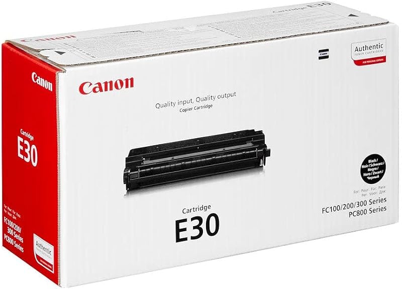 Canon E30 E31 E3 E16 Toner Cartridge Black 1491A003 Laser Copier Fax